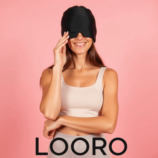 מסכה להקלה בכאבי ראש ועיניים - ™ LooroRelief